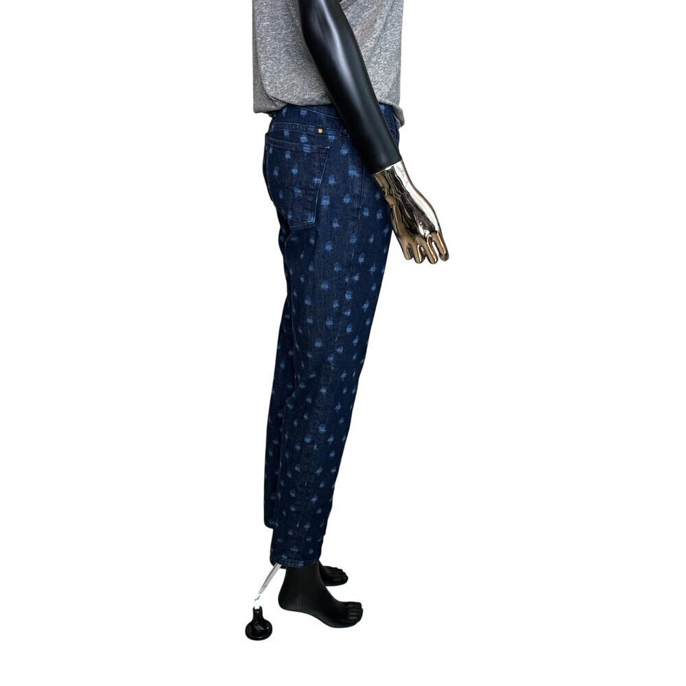 Lucky Brand Ikat Polka Dot Charlie Skinny Jeans Low-Rise Medium Wash Size 6/28 - Picture 5 of 12